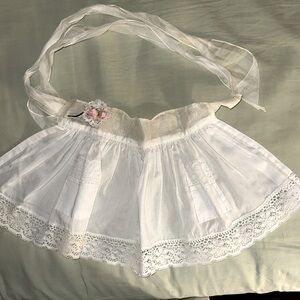 “An Original by Claudia McGraw” Apron for Little Girl -